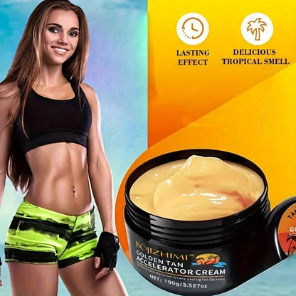 Crema Aceleradora Dorada de Bronceado