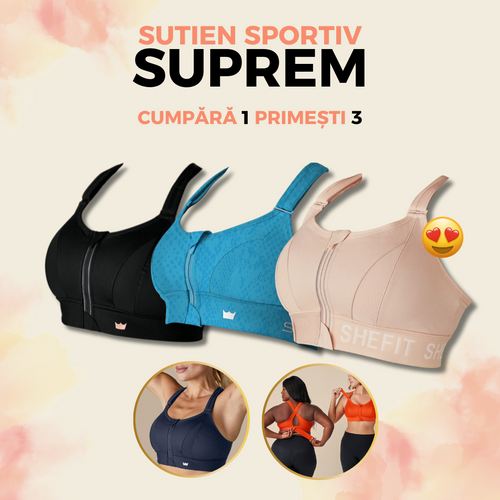 CUMPĂRĂ 1 PRIMIȚI 3: Sutien sportiv suprem