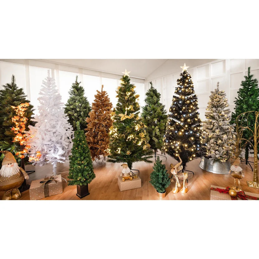 Árbol de Navidad 240cm x 152cm 1706 Ramas Bicolor C6